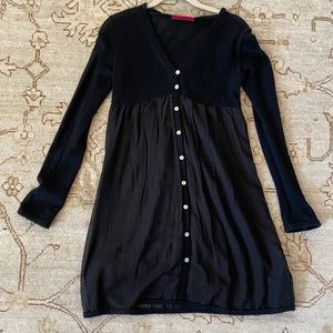 Velvet black dress size small